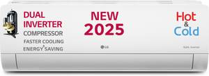 LG 2025 Model 1.5 Ton 3 Star Hot and Cold Split AI Dual Inverter Convertible 5-in-1 with 4 Way Air Swing, HD Filter with Anti-virus Protection and VIRAAT Mode AC