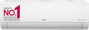 LG Convertible 5-in-1 Cooling 2023 Model 1.5 Ton 3 Star Split Dual Inverter 2 Way Swing, HD Filter with Anti-Virus Protection AC  - White