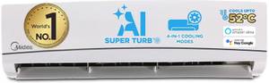 Midea 2025 Model 1.5 Ton 3 Star Split Inverter with Wi-fi 4 in 1 Convertible Cooling AIHD� Filter with Auto Cleanser, SANTIS NEO RYL AC