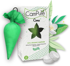 CamPure Cone Air Freshener - Jasmine - Pack of 1 Potpourri Cone Air Freshener - Jasmine - Pack of 1