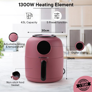 Mayer air hot sale fryer pink