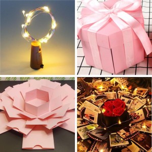 Surprise Explosion Gift Box, Hexagon 5 Layer 6 Sided Innovative