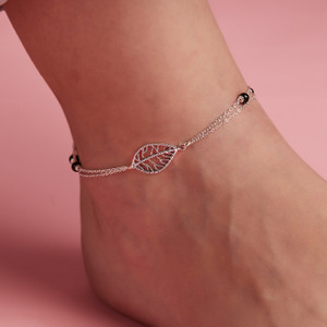 Tanishq silver anklet new arrivals