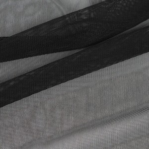 Hunny - Bunch Blue Bird Nylon Net Fabric(Width:58 Inch/Color