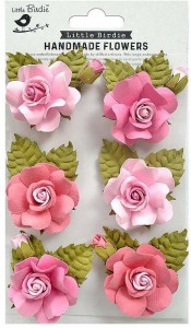 Little Birdie Crafts - Elira Paper Flowers - Shabby Chic