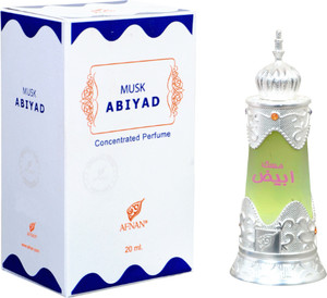 Afnan Musk Abiyad 20 ML Floral Attar Price in India Buy Afnan Musk Abiyad 20 ML Floral Attar online at Flipkart