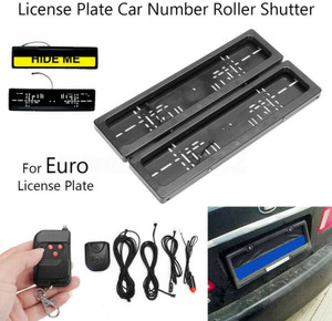 BNF 1X Front License Plate1X Rear License Plate1X Control Unit1X