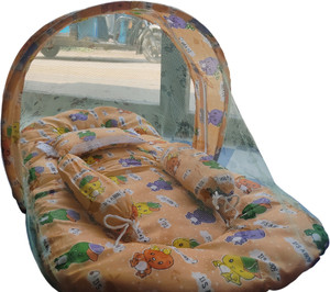Baby bed with mosquito hot sale net flipkart