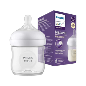 Natural Response Baby Bottle SCY900/01 | 0m+ age | BPA free | Pack of 1 - 125 ml