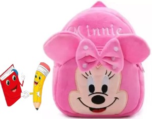 Minnie Mouse Plush Backpack  Plush backpack, Minnie, Minnie mouse