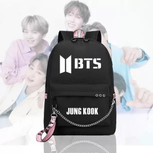 BTS JUNGKOOK Backpacks for school and college girls Pack Of 1PC