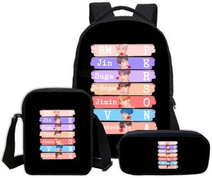 Trendy Girls Mixed Character 3D Bag Pack – littlepopsonline