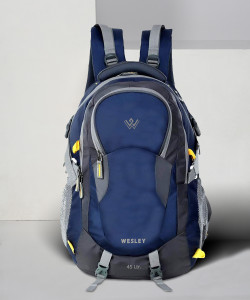 WESLEY Unisex Travel hiking laptop bag fits upto 17.3 inch with