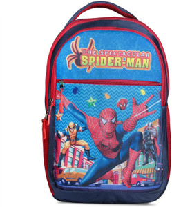 Jyoti School Bags Cartoon Character Backpack 28 L Backpack Navy