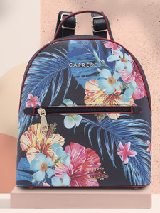 Caprese RENEE FASHION BACKPACK MEDIUM BLACK WOMEN S STYLISH BACKPACK KIARA COLLECTION 8 L Backpack Black Price in India Flipkart
