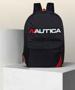 NAUTICA Unisex Backpack 30 L Laptop Backpack Black Price in India Flipkart