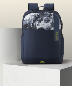 AMERICAN TOURISTER SPIN LAPTOP BACKPACK 02 NAVY 29 L Laptop Backpack Navy Price in India Flipkart