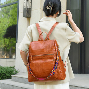 Ladies bag top back side