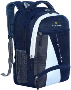 S DESIRE Unisex College School Bags and office casual 35 L Backpack Blue Price in India Flipkart