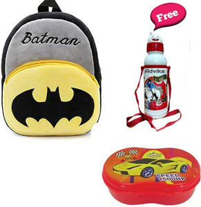 ANANYA ENTERPRISES bad man School Bag with water bottle