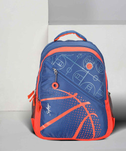 SKYBAGS RIDDLE 31 L Backpack Blue Orange Price in India Flipkart