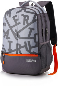 AMERICAN TOURISTER Fizz Sch Bag 32 L Backpack Grey Price in India Flipkart