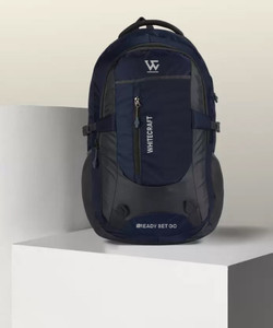 WHITECRAFT spacy unisex backpack fits upto 17 Inches college bag