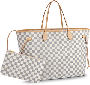 Louis vuitton neverfull white damier online