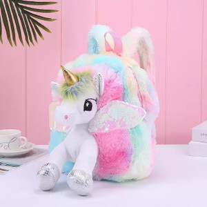 Fur unicorn sale bag
