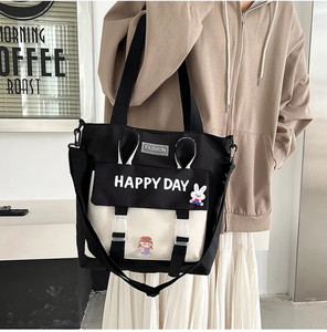 sameencollection Black Tote Nylon cloth women s bag new shoulder bag Korean version sweet and fashionable YELLOW Price in India Flipkart