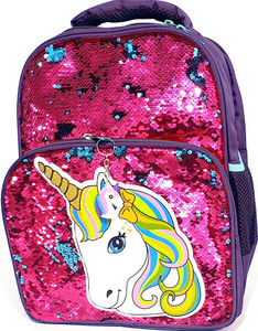 Unicorn book bags for school discount
