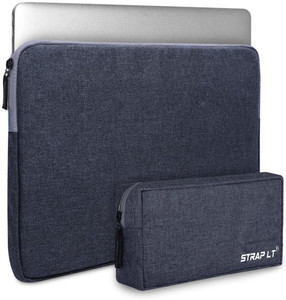 Flipkart Straplt Laptop Bag Sleeve For 15.6 16 Inch Laptop Case Cover Pro With Charger Pouch Case Waterproof Laptop Sleeve Cover Laptop Sleeve Cover