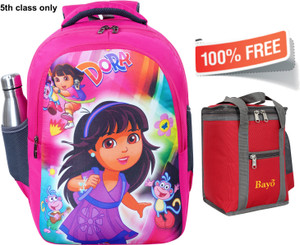 bayo Dora 1st 2nd 3rd 4th 5th class school Bag Lunch Bag Free