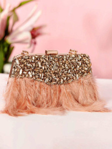 Stone colour on sale clutch bag