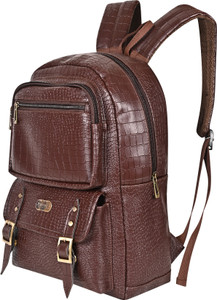 Pramadda Pure Luxury Stylish Leather laptop backpack for boys for