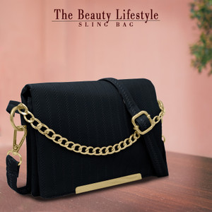 YOUR CHUISE Black Sling Bag SILING BAGS BLACK Price in India Flipkart