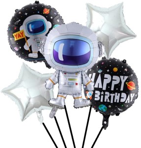 Attache Solid 5 Pcs Hulkman Theme Foil Balloon for Birthday  Decoration items & Kit Balloon - Balloon