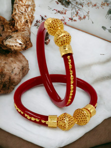 jill fashion Plastic Gold plated Shakha Pola Price in India Buy jill fashion Plastic Gold plated Shakha Pola Online at Best Prices in India Flipkart