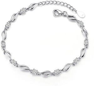 Flipkart silver sale bracelet