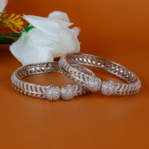 Latest clearance silver bangles