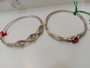 Pure silver bangles designs with price new arrivals