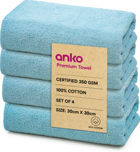 anko Cotton 350 GSM Madison 100 Cotton Blue Mist 30 x 30 cm Face Towel Set Buy anko Cotton 350 GSM Madison 100 Cotton Blue Mist 30 x 30 cm Face