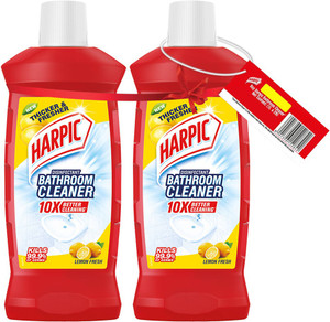 Harpic Disinfectant Bathroom Cleaner Liquid Lemon