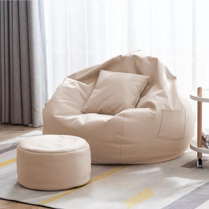 Swiner 4XL 4XL Bean Bag with Footrest Cushion Ready to Use with