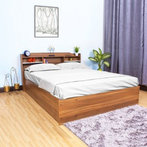 NEUDOT TATUM Queen Engineered Wood Queen Box Bed