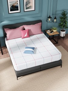 NAUTICA 160 TC Cotton King Geometric Fitted (Elastic) Bedsheet