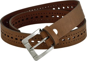 AXXTITUDE Boys Casual, Evening, Party Brown Artificial Leather Belt