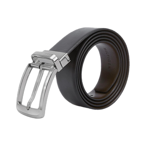 Men Casual Brown, Black Genuine Leather Reversible Belt