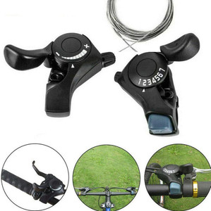 Bicycle 7 speed shifter clearance