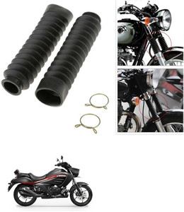 SRPHERE Motorcycle Front Fork Cover Shock Protector Dust Guard For